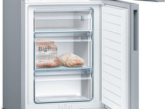 Bosch KGV33VLEAS - Réfrigérateur combiné pose libre - Série 4 - 288L - Froid brassé - L 60cm x H 176cm - Inox
