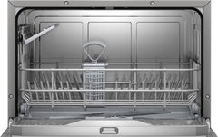 Bosch SKS2ITI00E, Série 2, Lave-vaisselle compact 55cm, Pose-libre, Argent