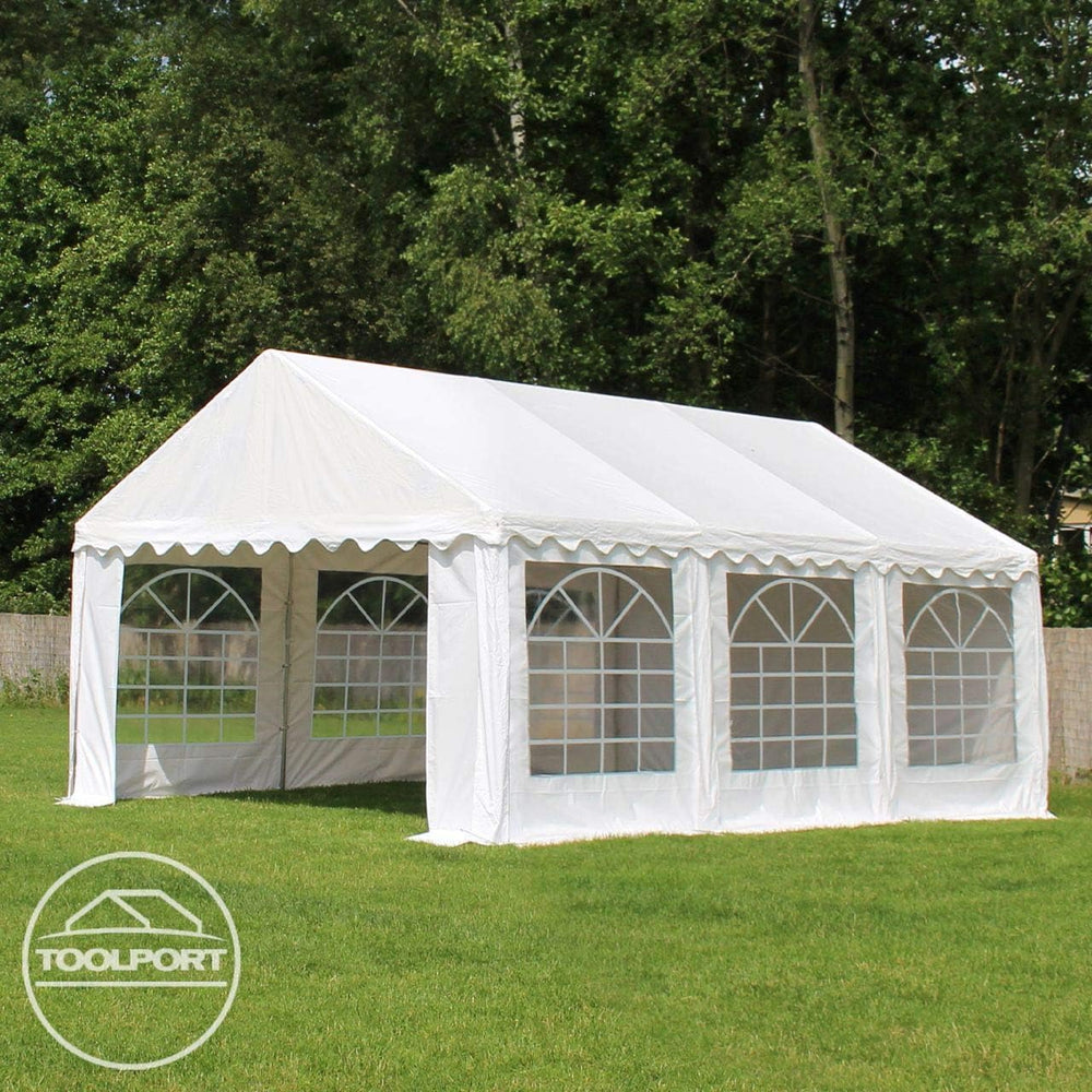 3x6 m Tente de réception/Barnum Blanc Toile de Haute qualité PVC 700 N