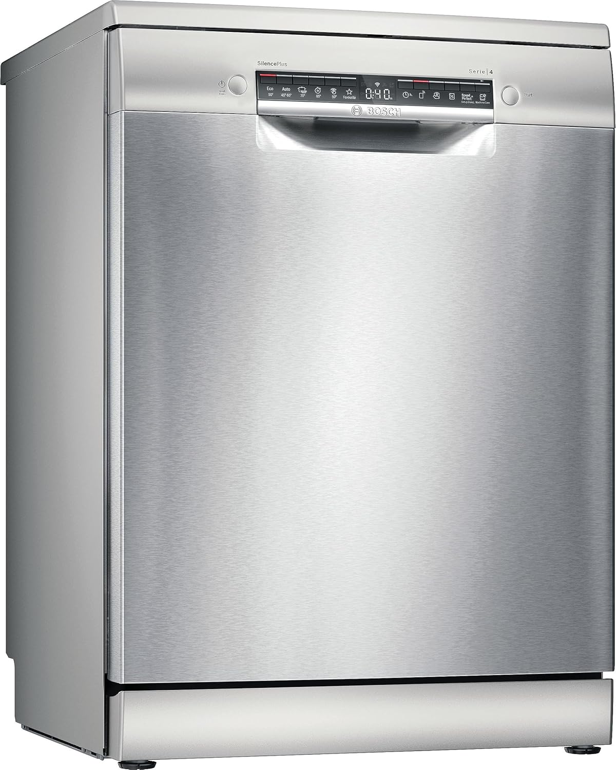 SMS4EMI01E - Srie 4 - Lave-vaisselle Pose-libre - 60 cm - 14 couverts - Silence Plus 42 dB - Inox -