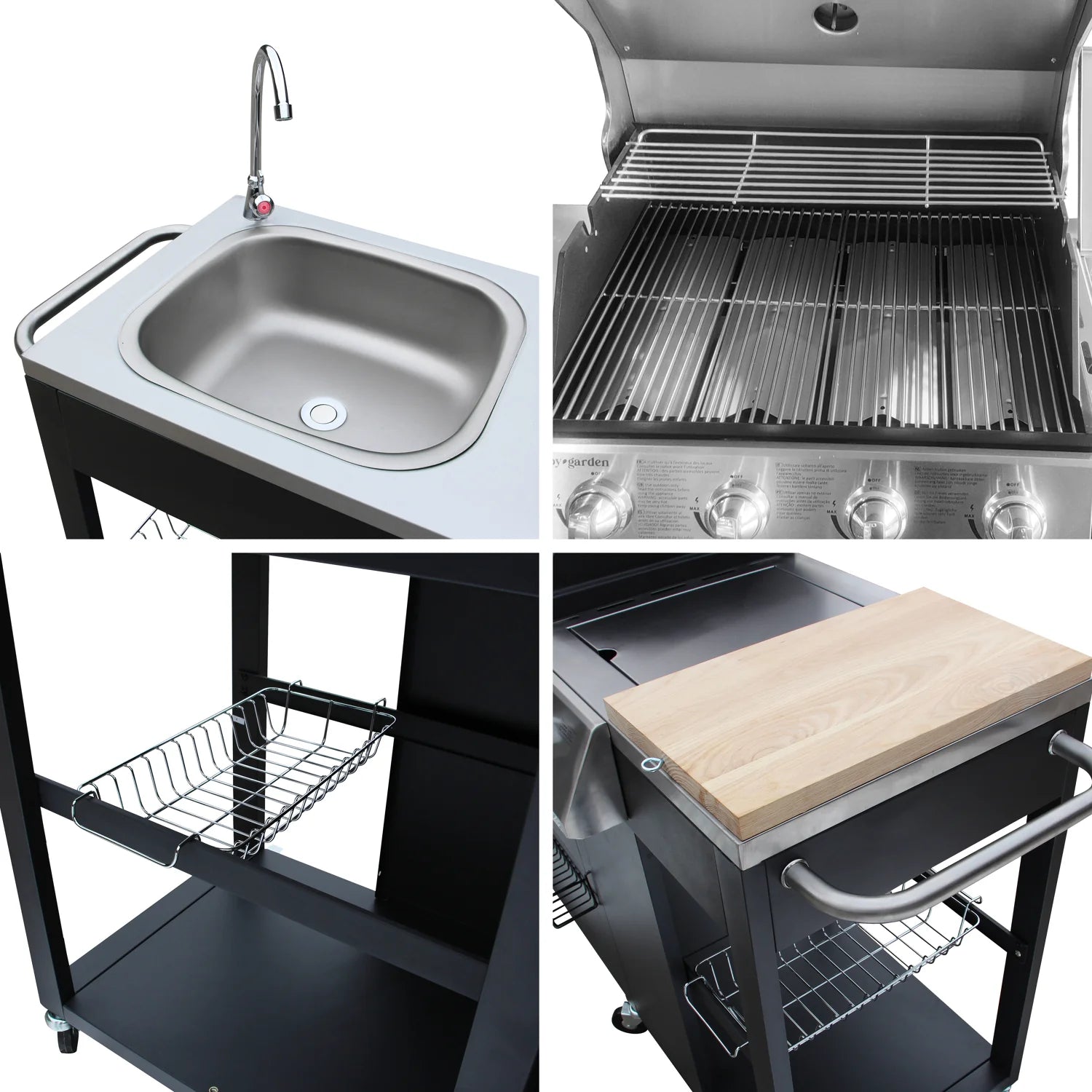 Cuisine d'extrieur TEXAS - 4+1 br没leurs -