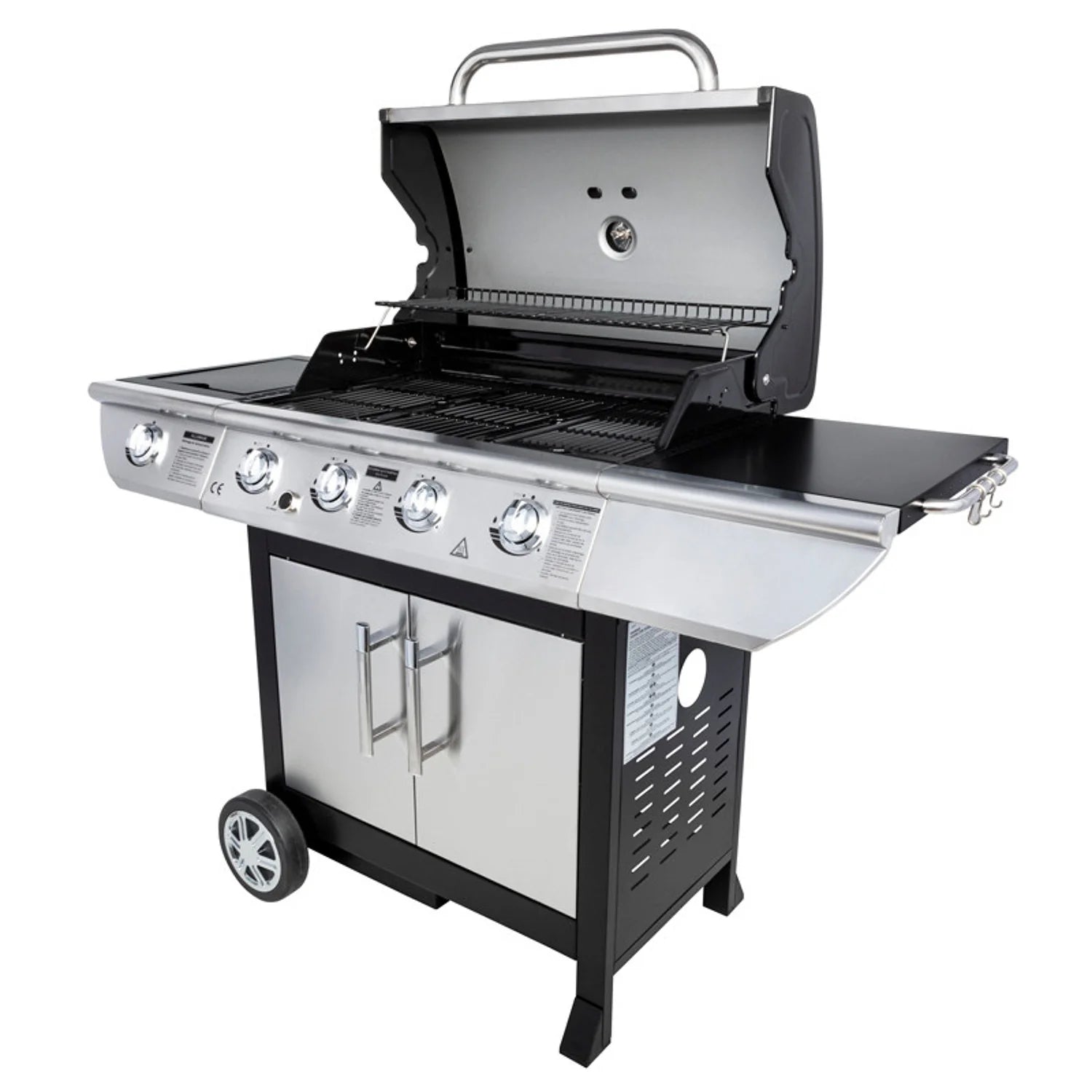 Barbecue au gaz BRISBANE - 4 br没leurs 14kW + rchaud Somagic -