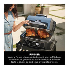 Barbecue électrique Avec Fumoir Et Thermosonde - - Woodfire Pro Connect Xl - Og901eu - Granulés Woodfire -