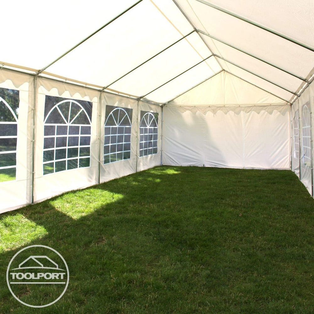 3x6 m Tente de réception/Barnum Blanc Toile de Haute qualité PVC 700 N