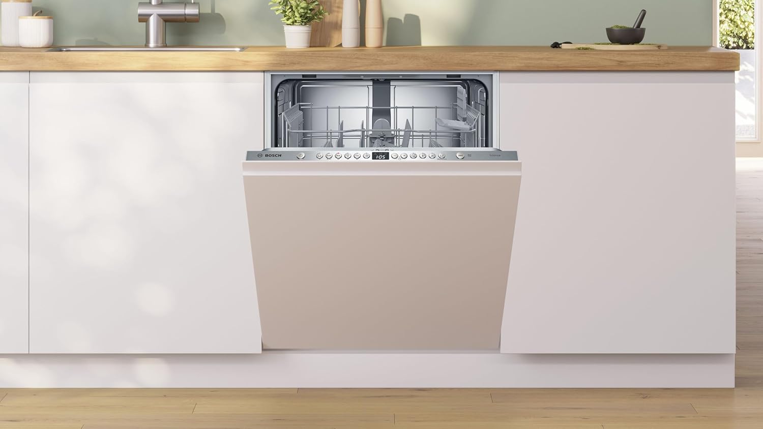 Bosch SMV26AX01F, Série 2, Lave-vaisselle 60 cm, Encastrable