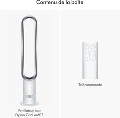 Dyson AM07 Air Multiplier Tower Fan, White
