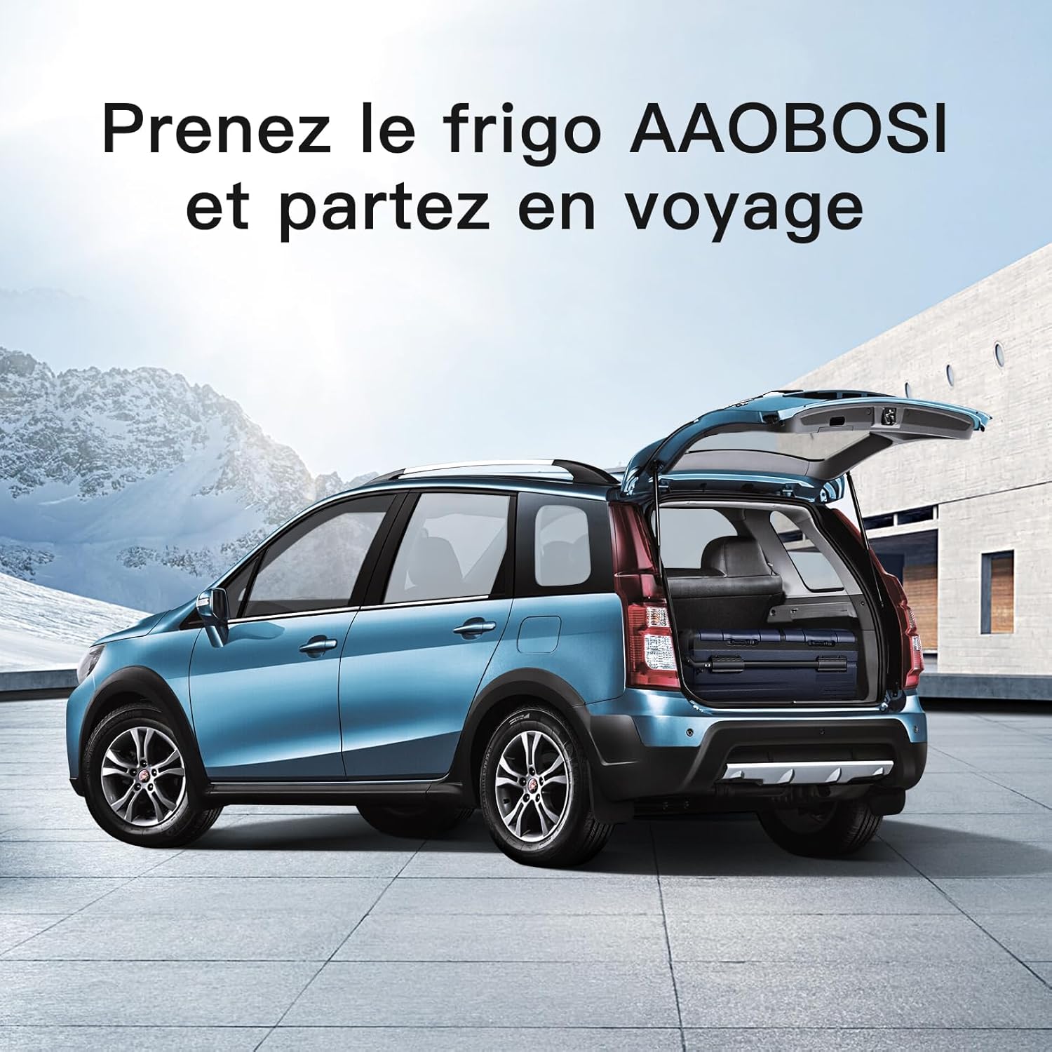 115L Glaciere Electrique Double Zone,Glaciere a Compression WiFi APP,12 V/24 V et 100-240 V Frigo Camping,-20 鈩 20 鈩pour Voiture,Camion,Bateau,Camping,Car,Caravanes,Voyageant,Maison